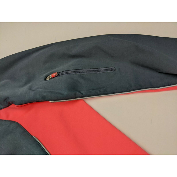 Sugoi Pullover Womens S Flamingo Pink Gray Quarter Zip Triathlon Finisher Sport - Picture 4 of 8